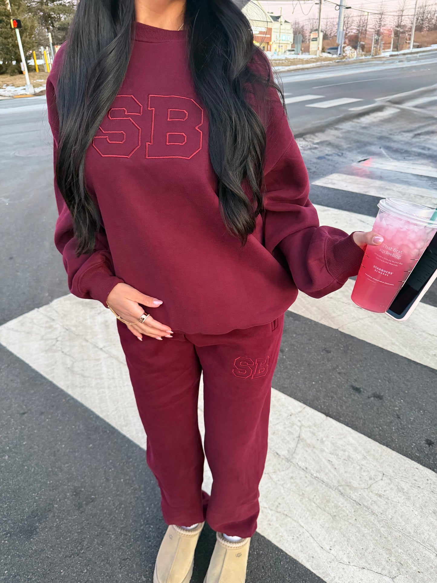 Midnight Cherry SB Sweatpants