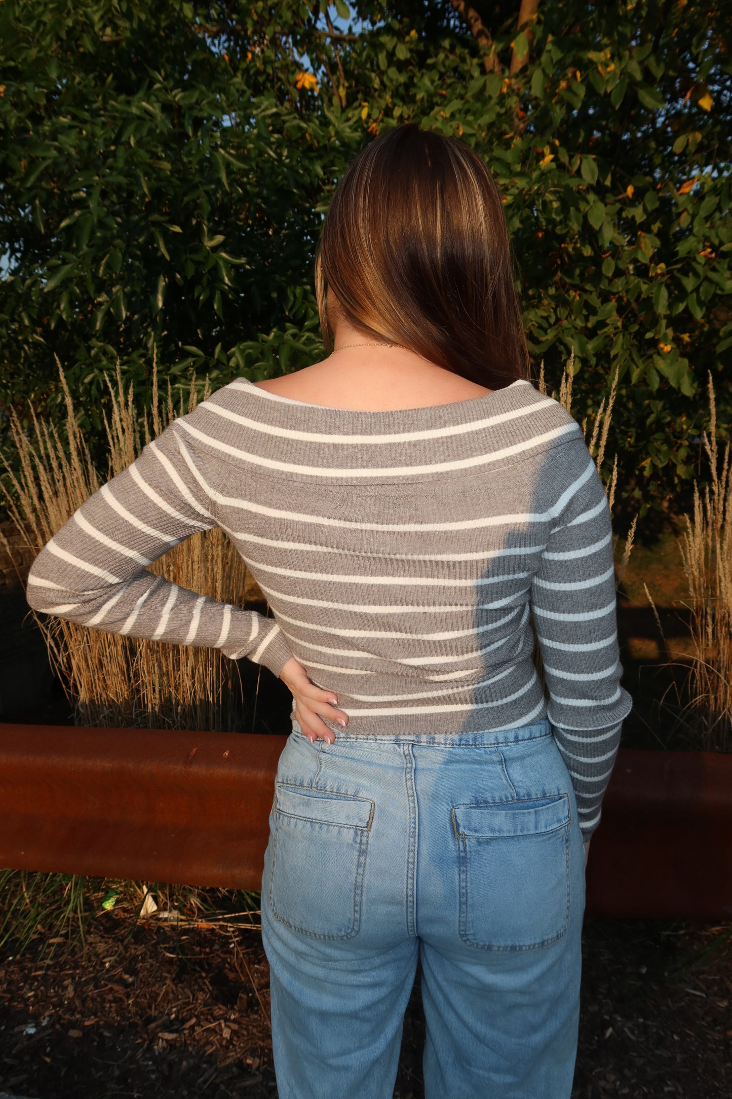 Lucy Off The Shoulder Sweater Top