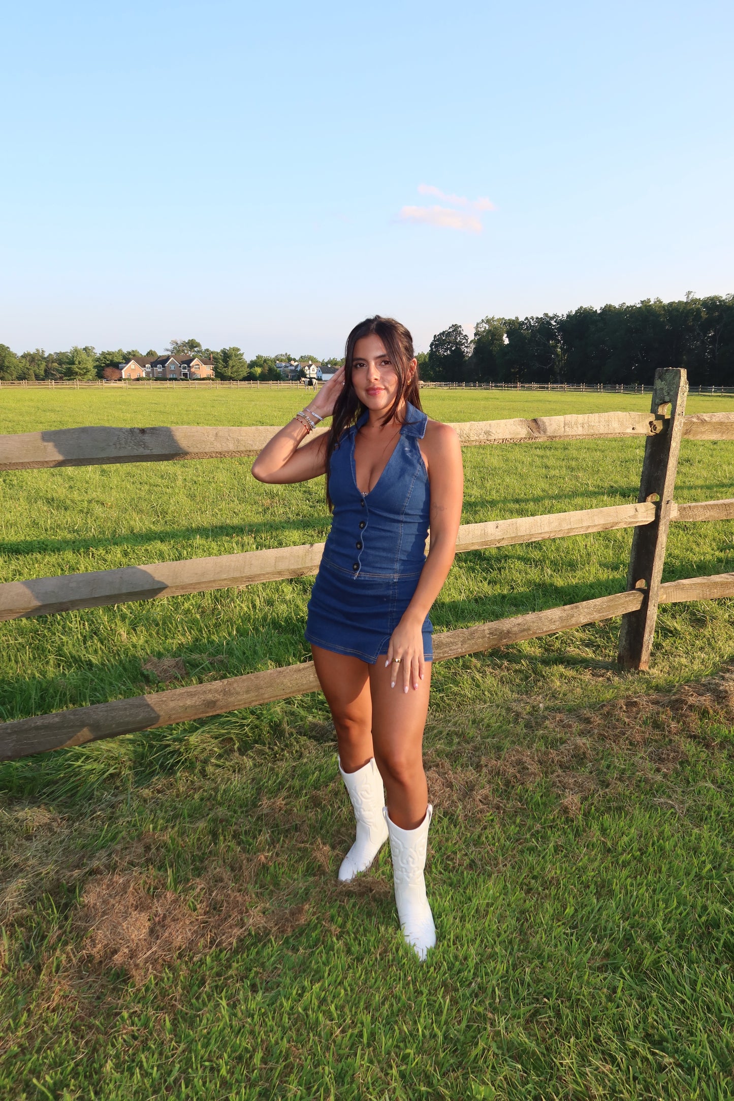 The Oaklee Denim Set