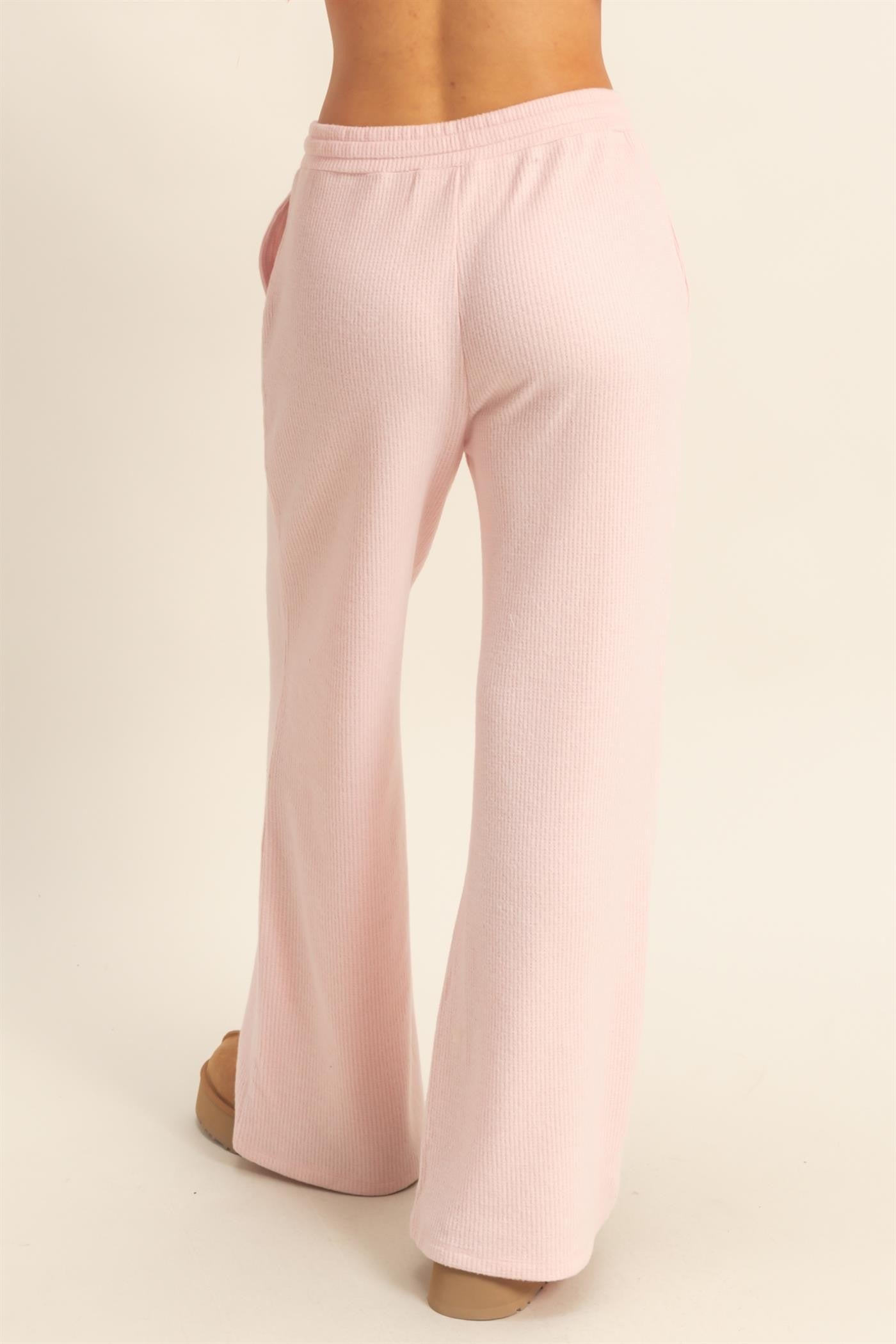 Leni Lounge Pants // Pink Frost