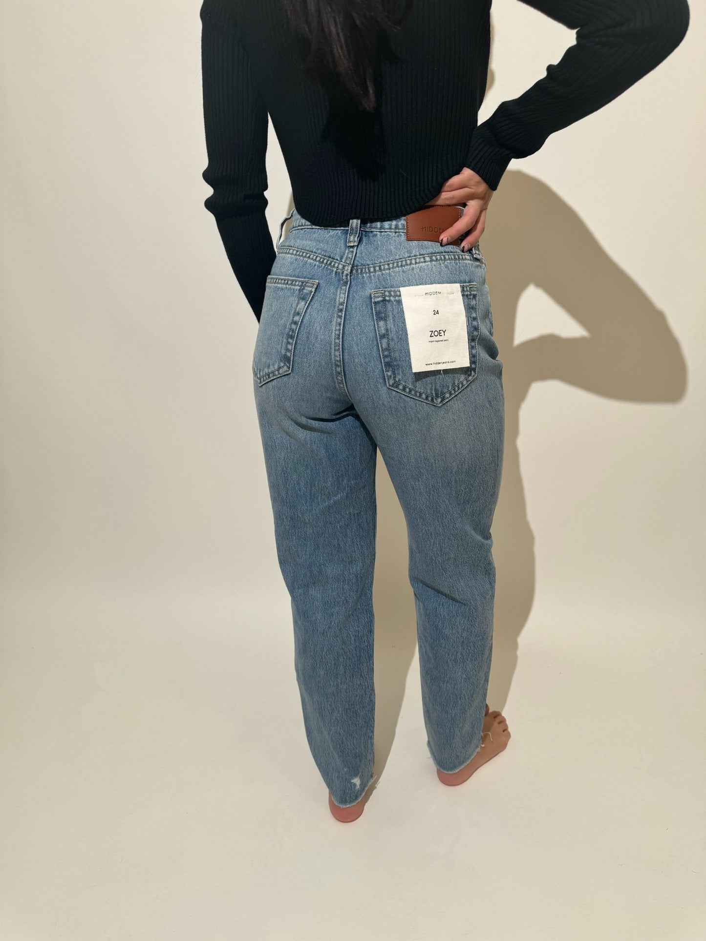 The Zoey Mom Jeans