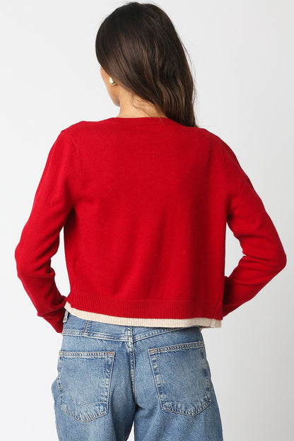 Diya Colorblock Cardigan