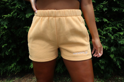 SB PASTEL ORANGE SHORTS // Butterfly