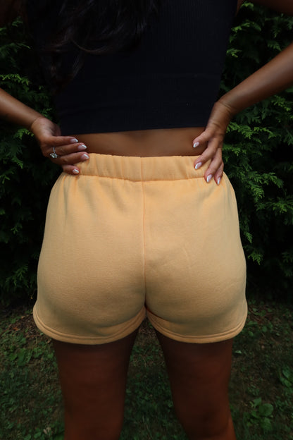 SB PASTEL ORANGE SHORTS // Butterfly