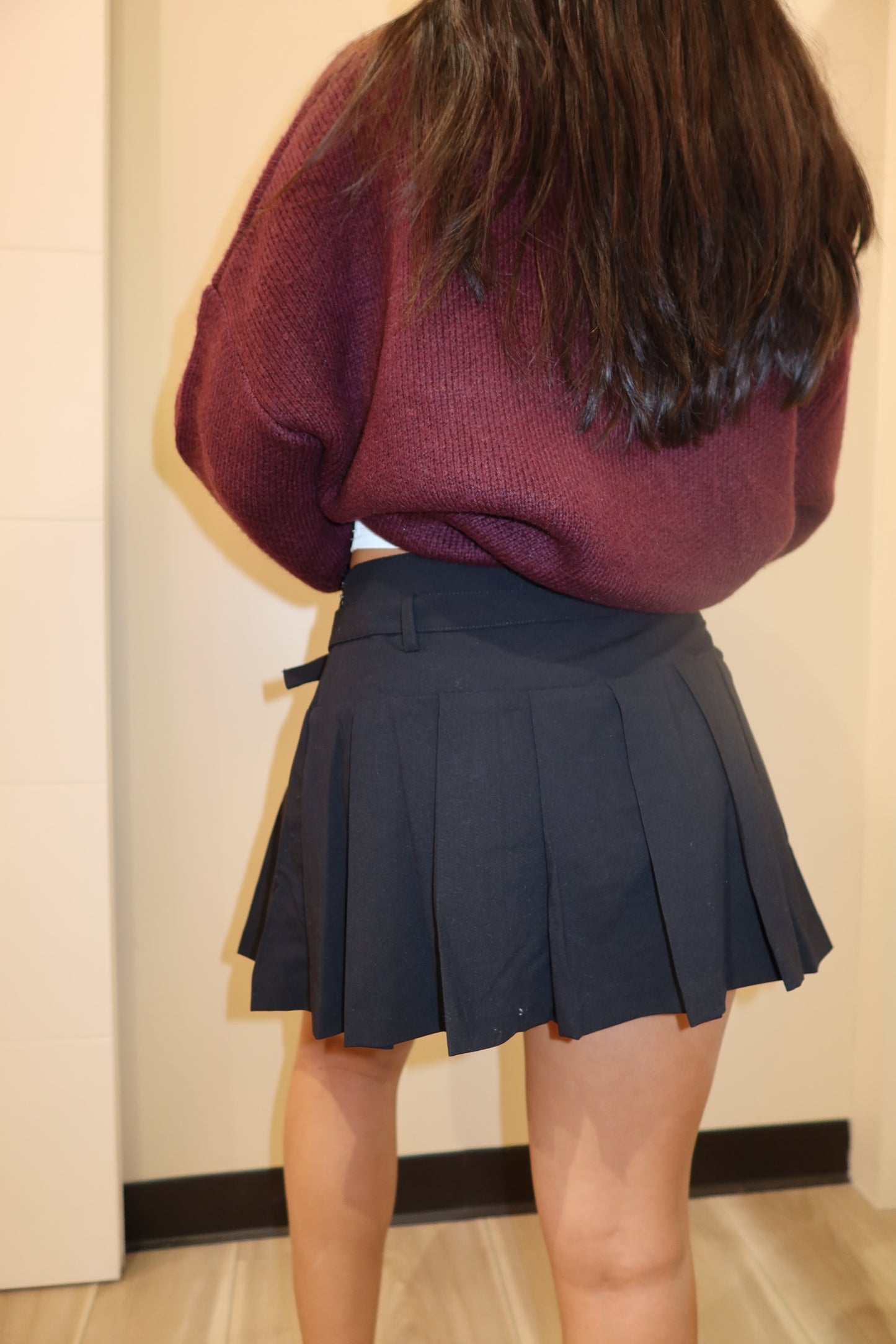 The Alanna Pleated Mini Skirt