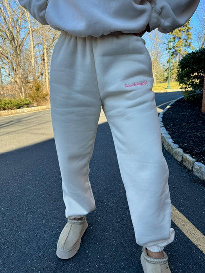 In My Bow Era Sweatpants | Cream