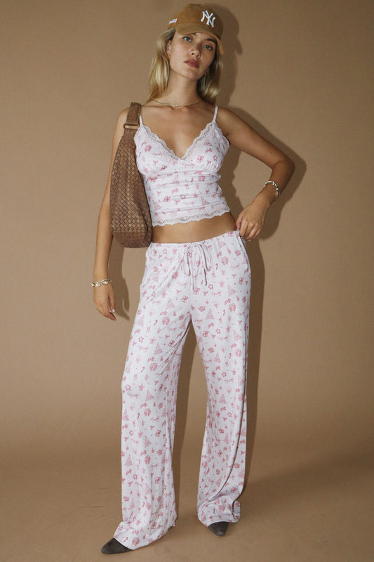 Pink Frost Wonderland Pajama Set