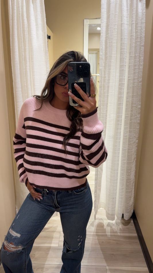 Raina Striped Sweater