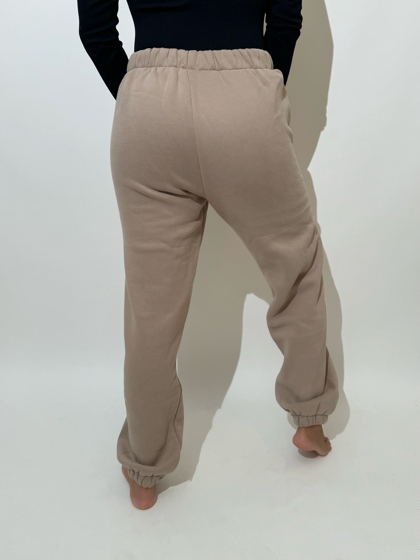 SB Cozy Collection-Taupe Sweatpants