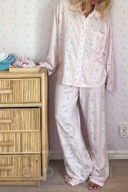 The Sherbet Bloom Pajama Set