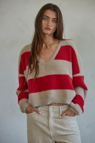 Toasted Cranberry Sweater