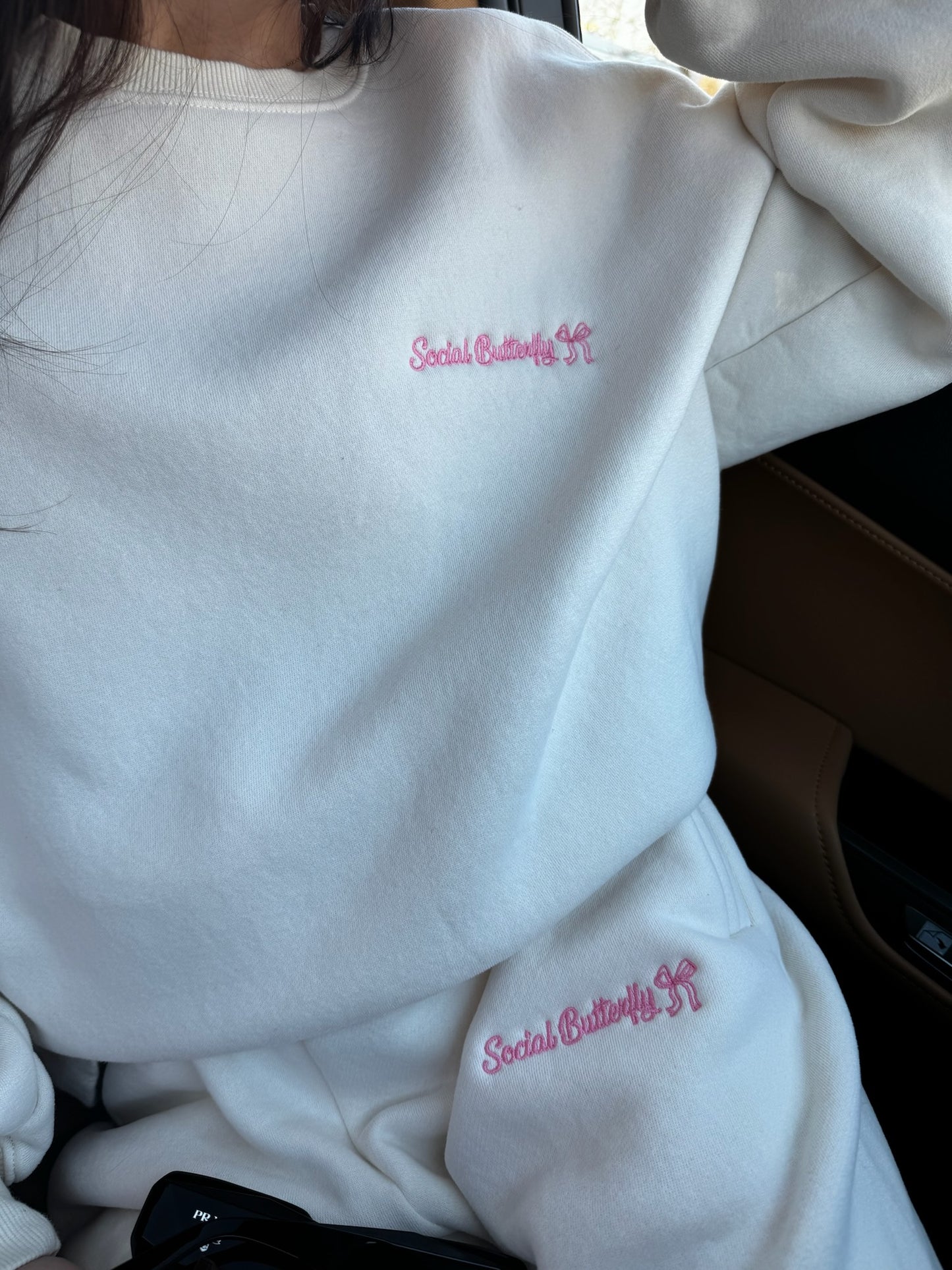 In My Bow Era Sweatpants | Cream